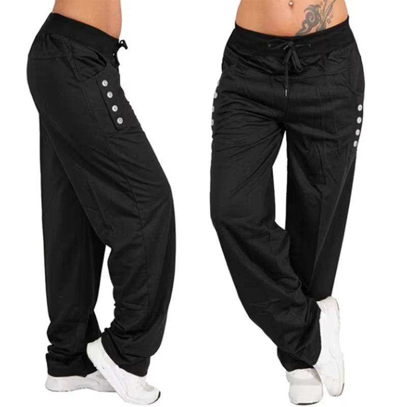 Spring Autumn Loose Casual Pants Women 2023 Black Gray Pantalones Mujer Pantalon Femme Jogger Trousers plus Size Women Leggings