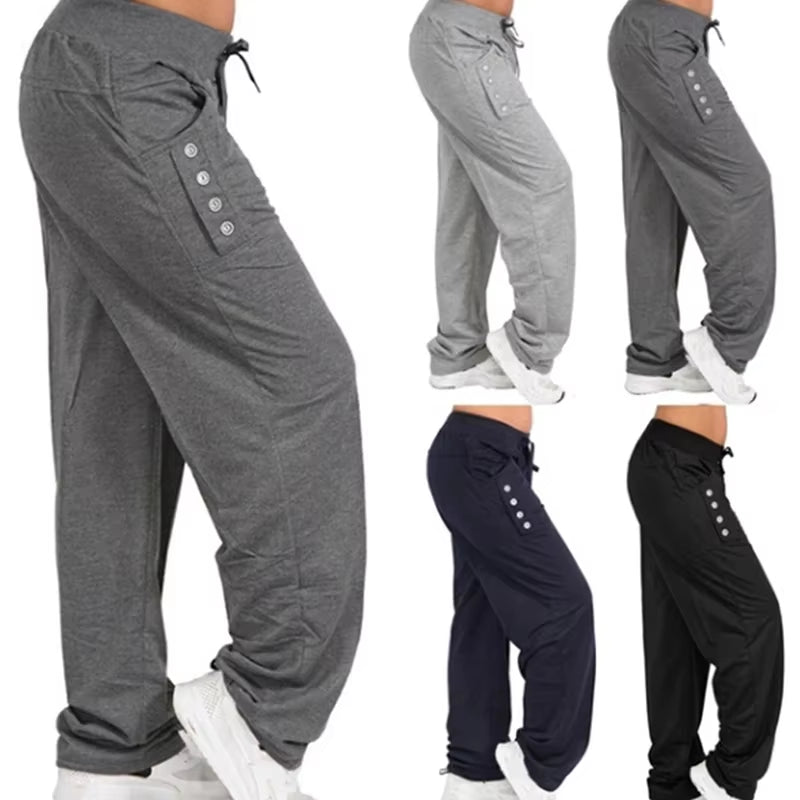 Spring Autumn Loose Casual Pants Women 2023 Black Gray Pantalones Mujer Pantalon Femme Jogger Trousers plus Size Women Leggings