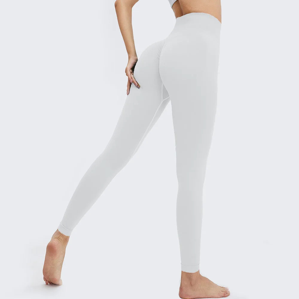 New Seamless Push up Sport Leggings for Women High Waist Tummy Control Gym Workout Fitness Tights Stretchy Peach Butt Yoga Pants