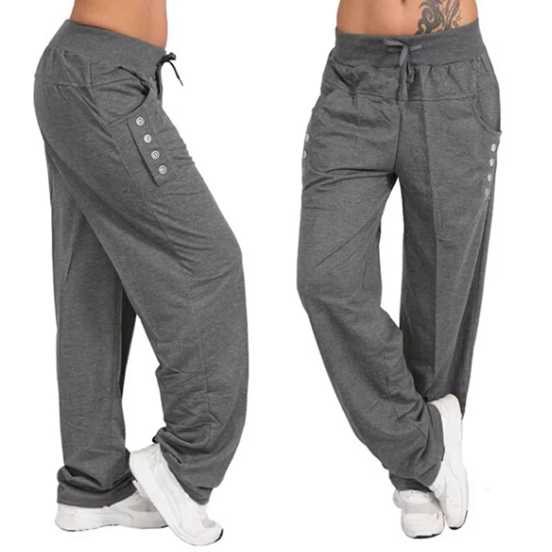Spring Autumn Loose Casual Pants Women 2023 Black Gray Pantalones Mujer Pantalon Femme Jogger Trousers plus Size Women Leggings