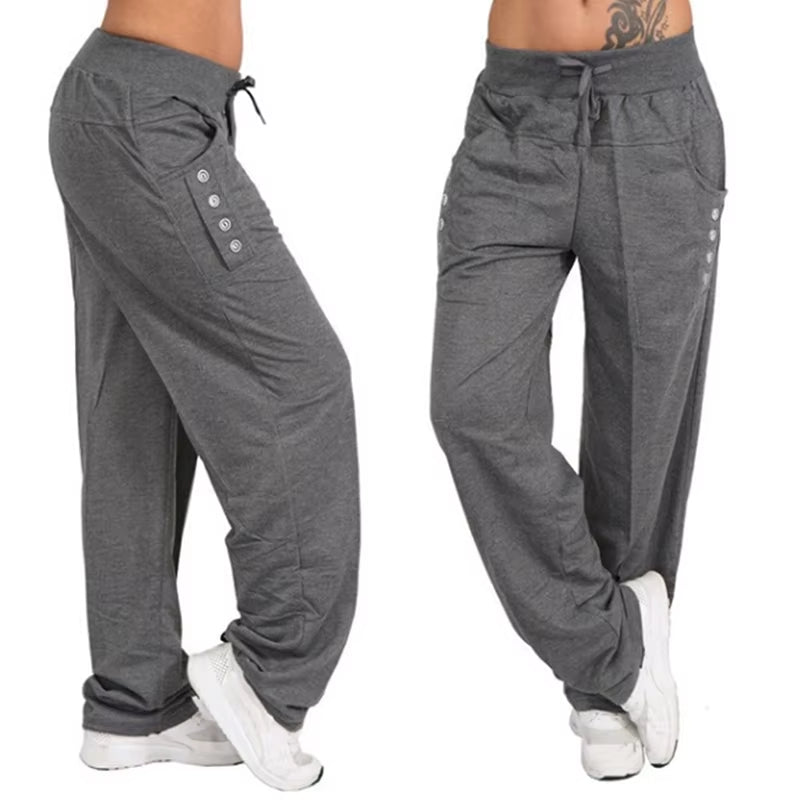 Spring Autumn Loose Casual Pants Women 2023 Black Gray Pantalones Mujer Pantalon Femme Jogger Trousers plus Size Women Leggings
